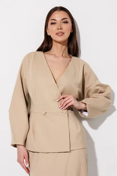 Костюм с юбкой 1115 бежевый V&N fashion