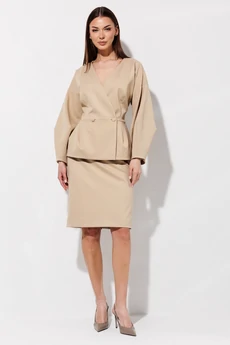 Юбка 1114 бежевый V&N fashion