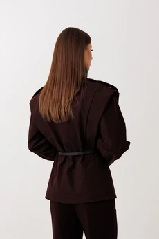 Куртка 1119 шоколад V&N fashion