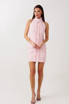 Платье 1125 розовый V&N fashion