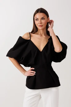 Блузка 1126 черный V&N fashion