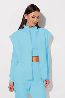 Костюм брючный 1130 голубой V&N fashion