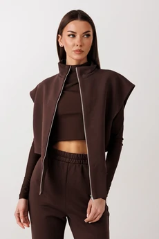 Костюм брючный 1130 коричневый V&N fashion