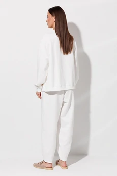 Костюм брючный 1136 белый V&N fashion