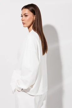 Костюм брючный 1136 белый V&N fashion