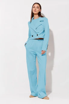 Костюм брючный 1144 голубой V&N fashion