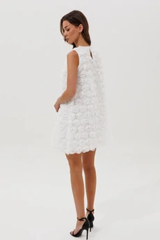 Платье 1153 белый V&N fashion