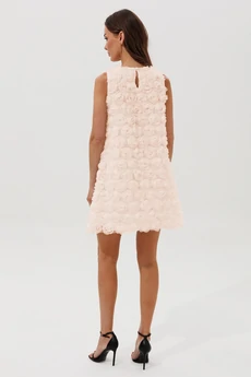 Платье 1153 персиковый V&N fashion