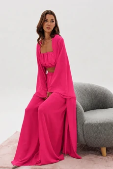 Костюм брючный 1157 малиновый V&N fashion