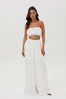 Брюки 1155 белый V&N fashion