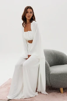 Костюм брючный 1157 белый V&N fashion