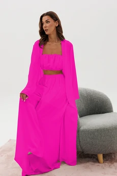 Костюм брючный 1157 малиновый V&N fashion