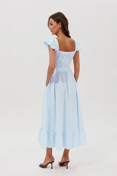Сарафаны 1158 голубой V&N fashion