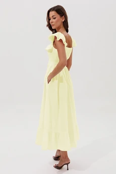 Сарафаны 1158 желтый V&N fashion