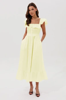 Сарафаны 1158 желтый V&N fashion
