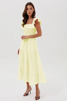 Сарафаны 1158 желтый V&N fashion