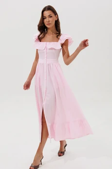 Сарафаны 1158 розовый V&N fashion