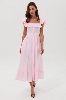 Сарафаны 1158 розовый V&N fashion