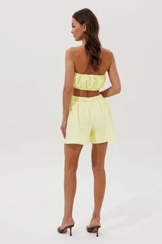 Костюм с шортами 1166 желтый V&N fashion
