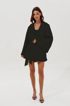 Костюм с шортами 1166 черный V&N fashion