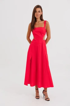 Платье  1167 красный V&N fashion