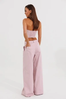 Костюм брючный 1172 розовый V&N fashion