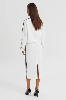 Бомбер 1183 белый V&N fashion