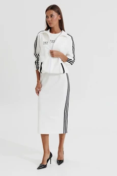 Бомбер 1183 белый V&N fashion