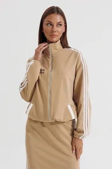 Костюм с платьем 1184 бежевый V&N fashion