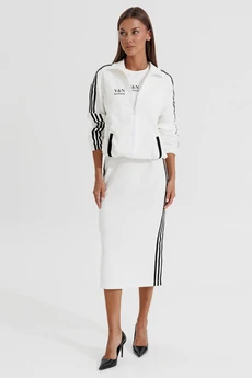 Костюм с платьем 1184 белый V&N fashion
