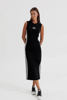 Костюм с платьем 1184 черный V&N fashion