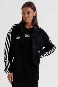 Костюм с платьем 1184 черный V&N fashion