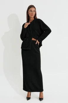 Юбка  1186 черный V&N fashion