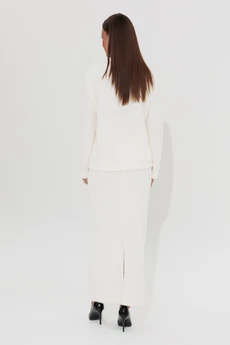 Костюм с юбкой 1187 молоко V&N fashion