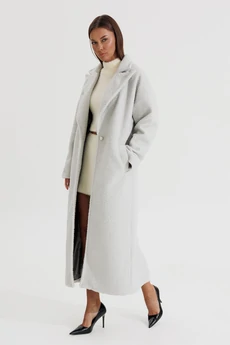 Пальто 1196 серый V&N fashion