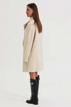 Пальто 1197 бежевый V&N fashion