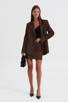 Юбка 1198 шоколад V&N fashion