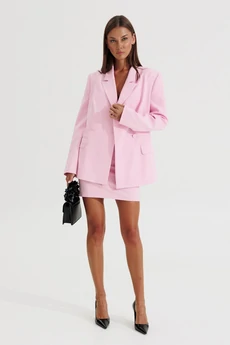 Костюм с юбкой 1200 лиловый V&N fashion