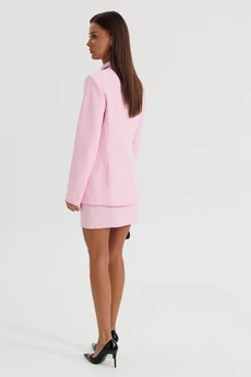 Костюм с юбкой 1200 лиловый V&N fashion