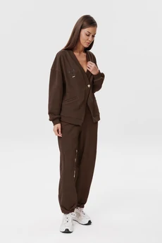 Костюм брючный 1201 шоколад V&N fashion