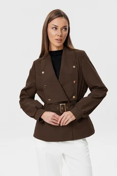 Куртка 1202 шоколад V&N fashion