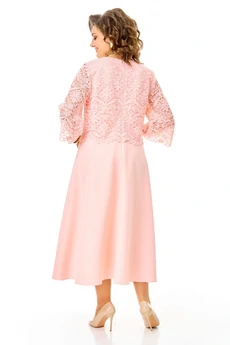 Платье 1253 пудра VI ORO