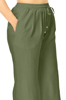 Костюм брючный 1257 оливка VI ORO