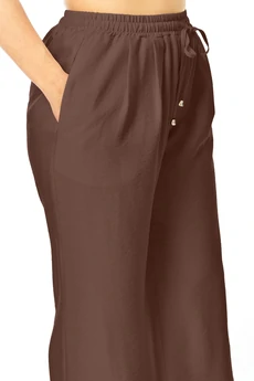 Костюм брючный 1257 шоколад VI ORO