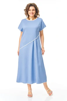 Платье 1260 голубой VI ORO