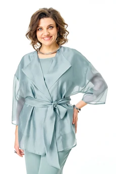 Костюм брючный 1262 ментол VI ORO