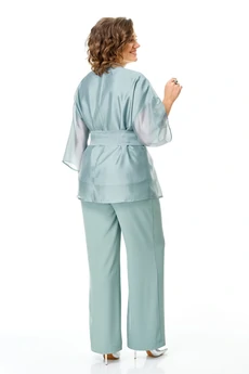 Костюм брючный 1262 ментол VI ORO