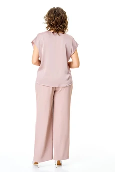 Костюм брючный 1262 пыльная роза VI ORO