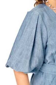 Платье 1275 голубой VI ORO