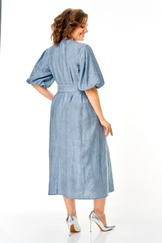 Платье 1275 голубой VI ORO